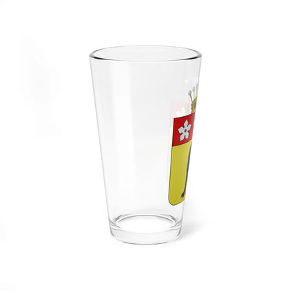 Blason Famille Alexandre de Neufermeil de Montry (France) (Coat of Arms) Pint Glass 16oz - Go Mug Yourself