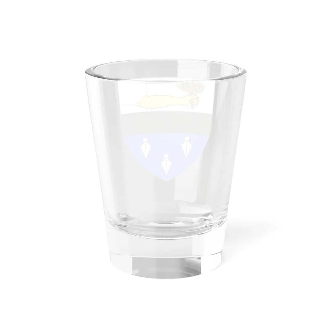 Blason famille Anspach Belgique (Belgium) (Coat of Arms) Shot Glass 1.5oz - Go Mug Yourself