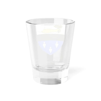Blason famille Anspach Belgique (Belgium) (Coat of Arms) Shot Glass 1.5oz - Go Mug Yourself
