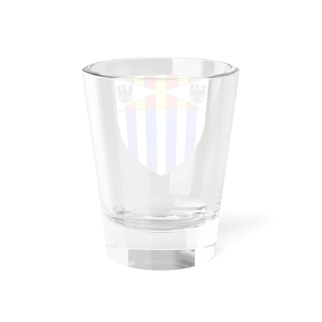 Blason famille Aymerich (Italy) (Coat of Arms) Shot Glass 1.5oz - Go Mug Yourself
