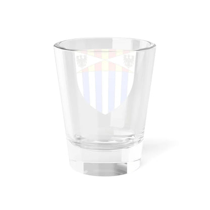 Blason famille Aymerich (Italy) (Coat of Arms) Shot Glass 1.5oz - Go Mug Yourself