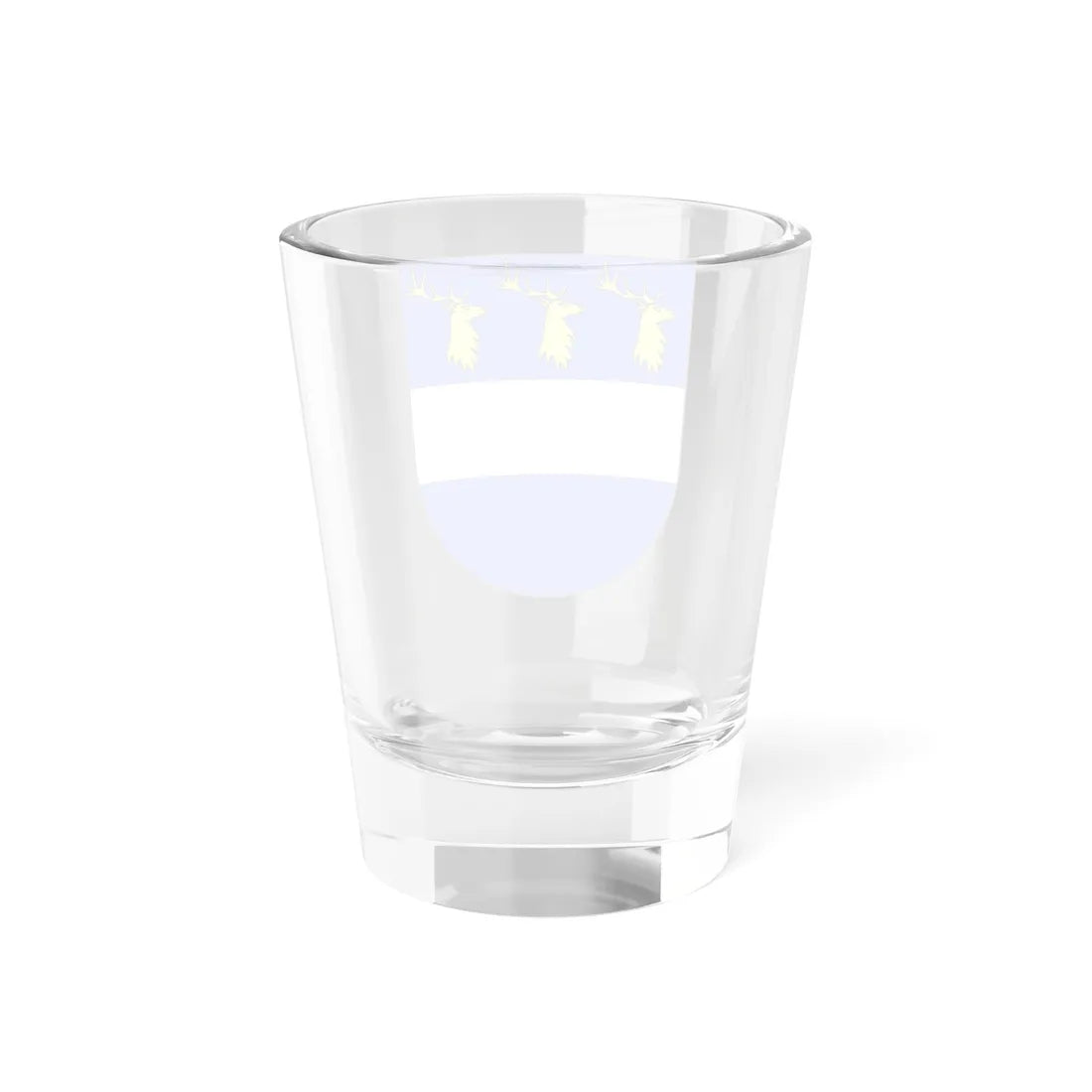 Blason famille be Fontaine de Ghélin (Belgium) (Coat of Arms) Shot Glass 1.5oz - Go Mug Yourself