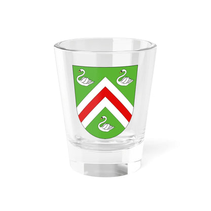 Blason famille be Vanden Avenne (Belgium) (Coat of Arms) Shot Glass 1.5oz 1.5oz - Go Mug Yourself
