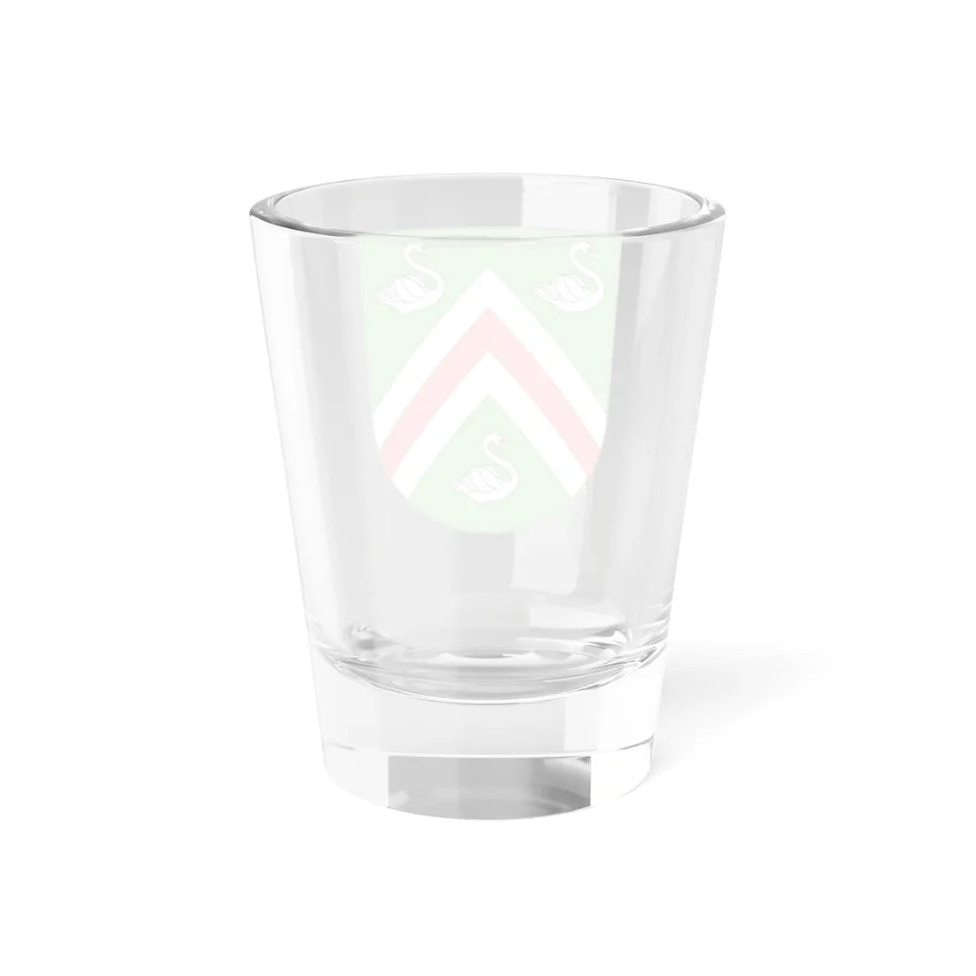 Blason famille be Vanden Avenne (Belgium) (Coat of Arms) Shot Glass 1.5oz - Go Mug Yourself