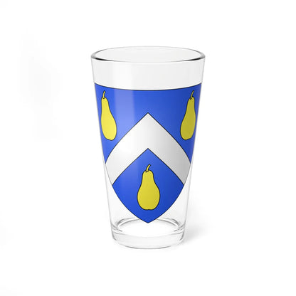 Blason famille bzh Des Anges (France) (Coat of Arms) Pint Glass 16oz 16oz - Go Mug Yourself