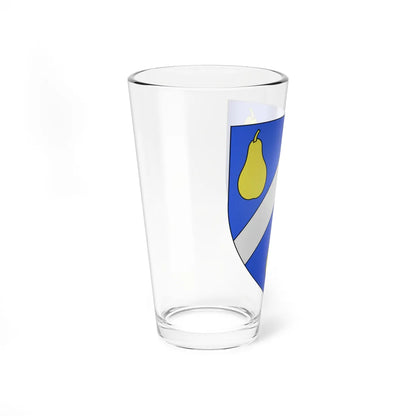 Blason famille bzh Des Anges (France) (Coat of Arms) Pint Glass 16oz - Go Mug Yourself