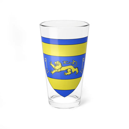 Blason famille ch Johann Heinrich Pestalozzi (Switzerland) (Coat of Arms) Pint Glass 16oz 16oz - Go Mug Yourself