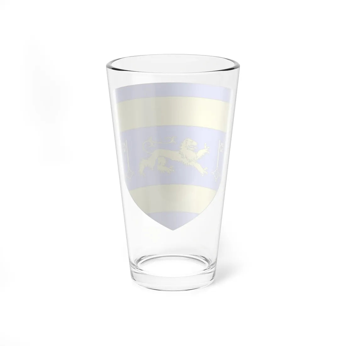 Blason famille ch Johann Heinrich Pestalozzi (Switzerland) (Coat of Arms) Pint Glass 16oz - Go Mug Yourself