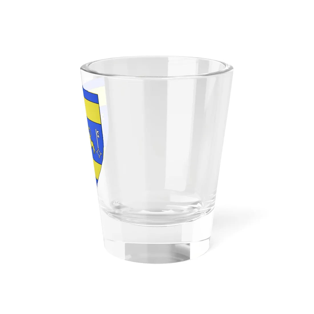 Blason famille ch Johann Heinrich Pestalozzi (Switzerland) (Coat of Arms) Shot Glass 1.5oz - Go Mug Yourself