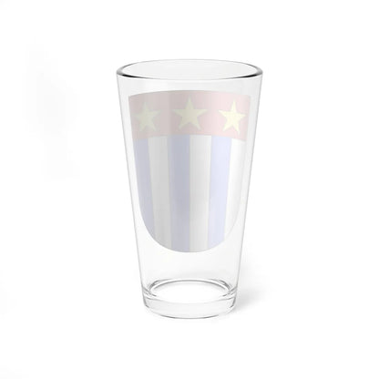 Blason famille ch Montferrand-La Sarraz Vaud (Switzerland) (Coat of Arms) Pint Glass 16oz - Go Mug Yourself