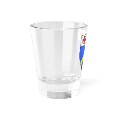 Blason famille dAignan (France) (Coat of Arms) Shot Glass 1.5oz - Go Mug Yourself