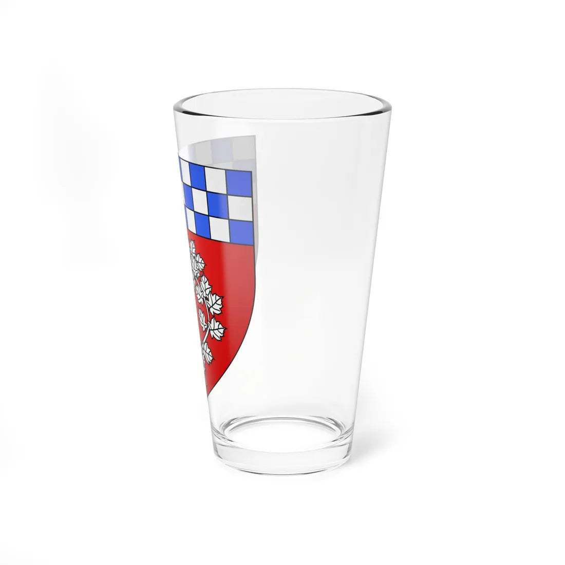 Blason famille dAilly (France) (Coat of Arms) Pint Glass 16oz - Go Mug Yourself