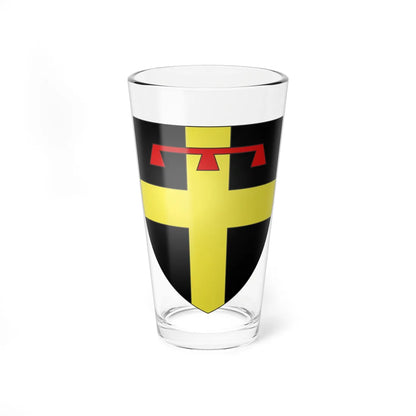 Blason Famille dAlbon de Saint-André (France) (Coat of Arms) Pint Glass 16oz 16oz - Go Mug Yourself