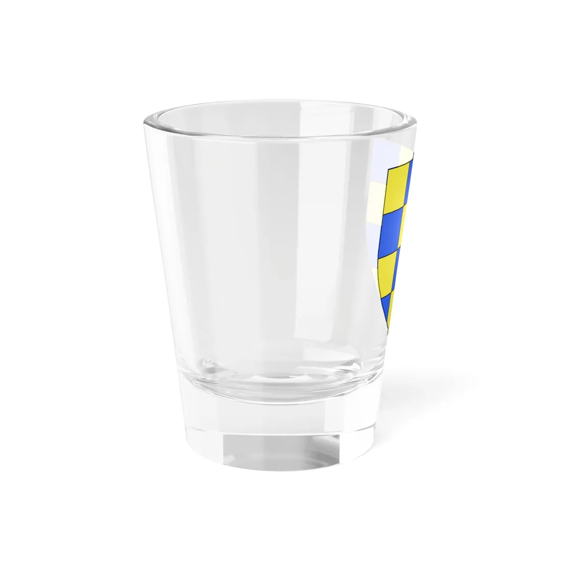 Blason famille dAngerez (France) (Coat of Arms) Shot Glass 1.5oz - Go Mug Yourself