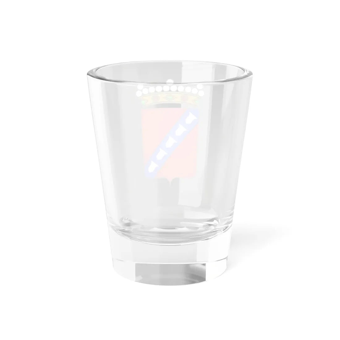 Blason famille de la Barre dErquelinnes (Belgium) (Coat of Arms) Shot Glass 1.5oz - Go Mug Yourself