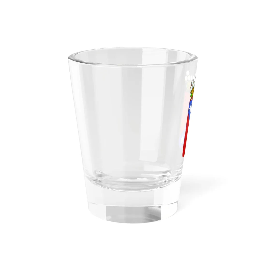 Blason famille de la Barre dErquelinnes (Belgium) (Coat of Arms) Shot Glass 1.5oz - Go Mug Yourself