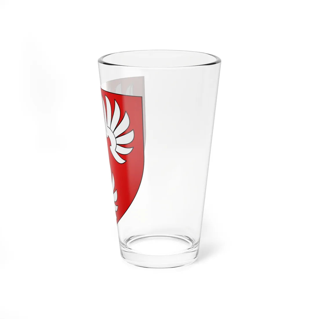 Blason famille de Watteville Wattenwyl (Switzerland) (Coat of Arms) Pint Glass 16oz - Go Mug Yourself