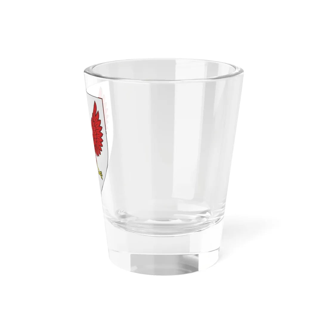 Blason famille fr Abbé (France) (Coat of Arms) Shot Glass 1.5oz - Go Mug Yourself