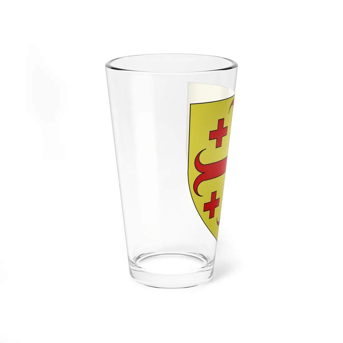 Blason famille fr Abdis (France) (Coat of Arms) Pint Glass 16oz - Go Mug Yourself