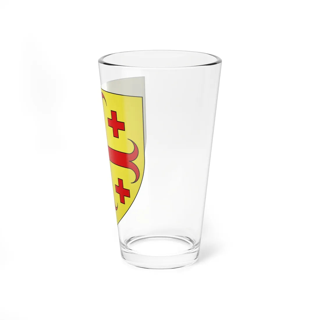 Blason famille fr Abdis (France) (Coat of Arms) Pint Glass 16oz - Go Mug Yourself