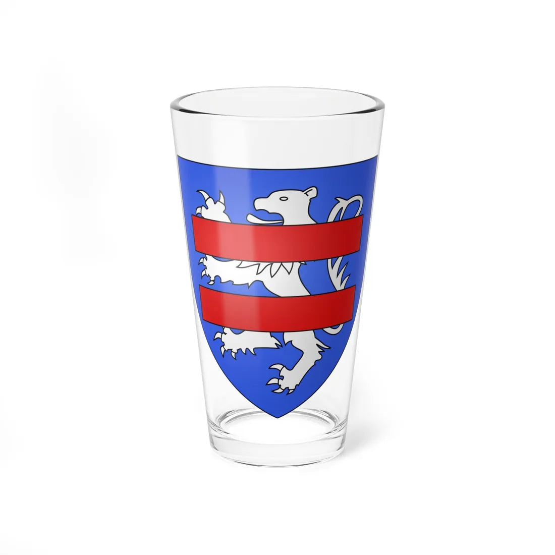 Blason famille fr Achard (France) (Coat of Arms) Pint Glass 16oz 16oz - Go Mug Yourself
