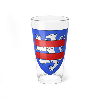 Blason famille fr Achard (France) (Coat of Arms) Pint Glass 16oz 16oz - Go Mug Yourself