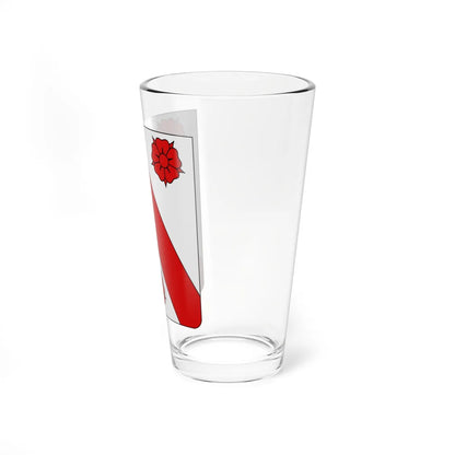 Blason famille fr Adam de Morche-Bosc-Fontaine (France) (Coat of Arms) Pint Glass 16oz - Go Mug Yourself
