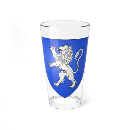 Blason famille fr adam Poitou (France) (Coat of Arms) Pint Glass 16oz 16oz - Go Mug Yourself