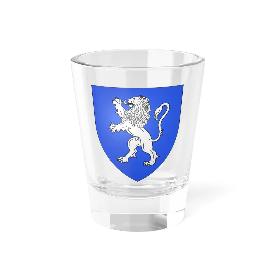 Blason famille fr adam Poitou (France) (Coat of Arms) Shot Glass 1.5oz 1.5oz - Go Mug Yourself