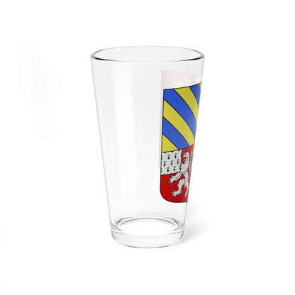 Blason famille fr Adhémar de Grignan 2 (France) (Coat of Arms) Pint Glass 16oz - Go Mug Yourself
