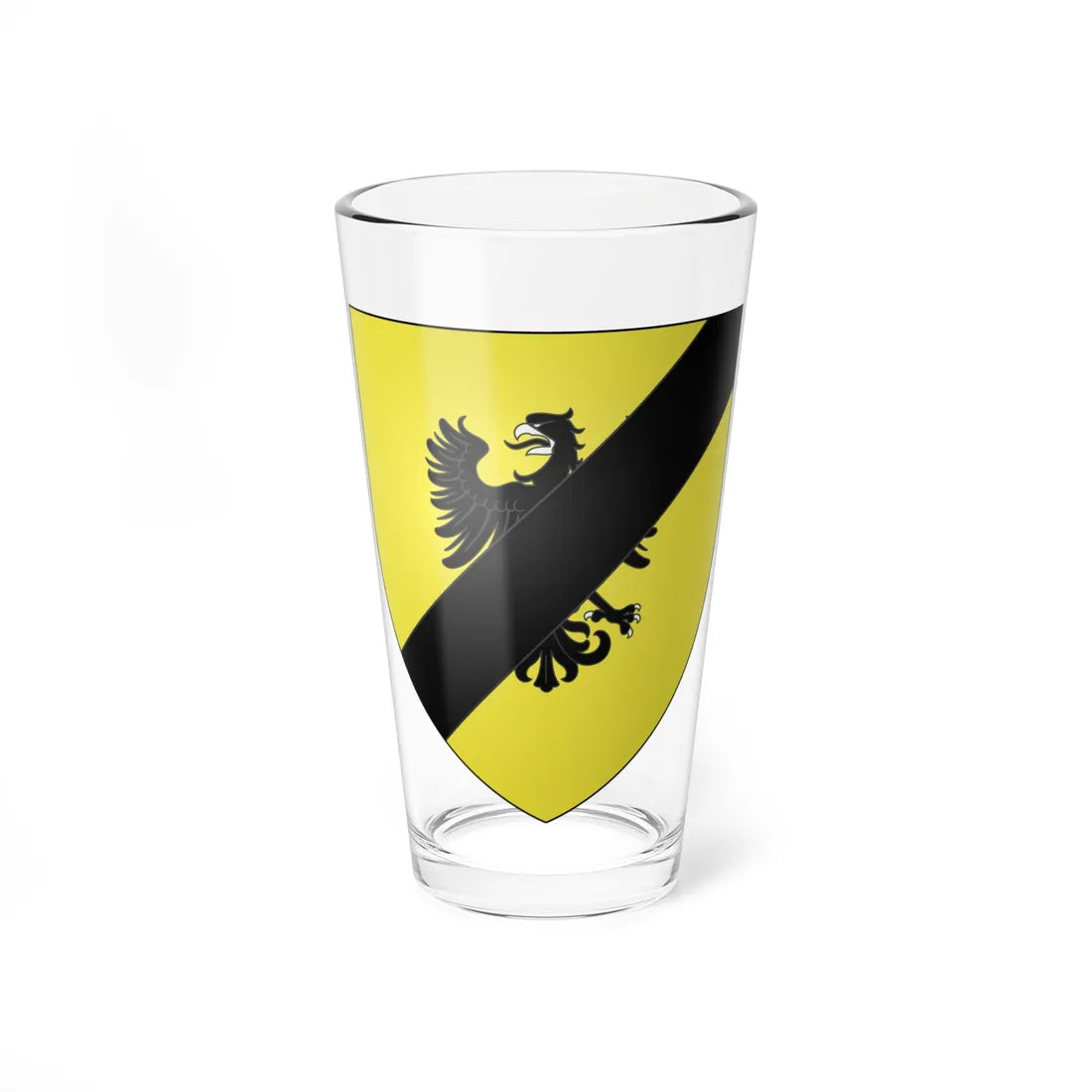 Blason famille fr Aimeri (France) (Coat of Arms) Pint Glass 16oz - Go Mug Yourself