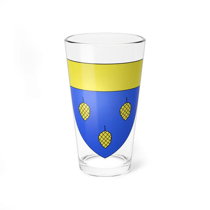 Blason famille fr Albignac (France) (Coat of Arms) Pint Glass 16oz 16oz - Go Mug Yourself