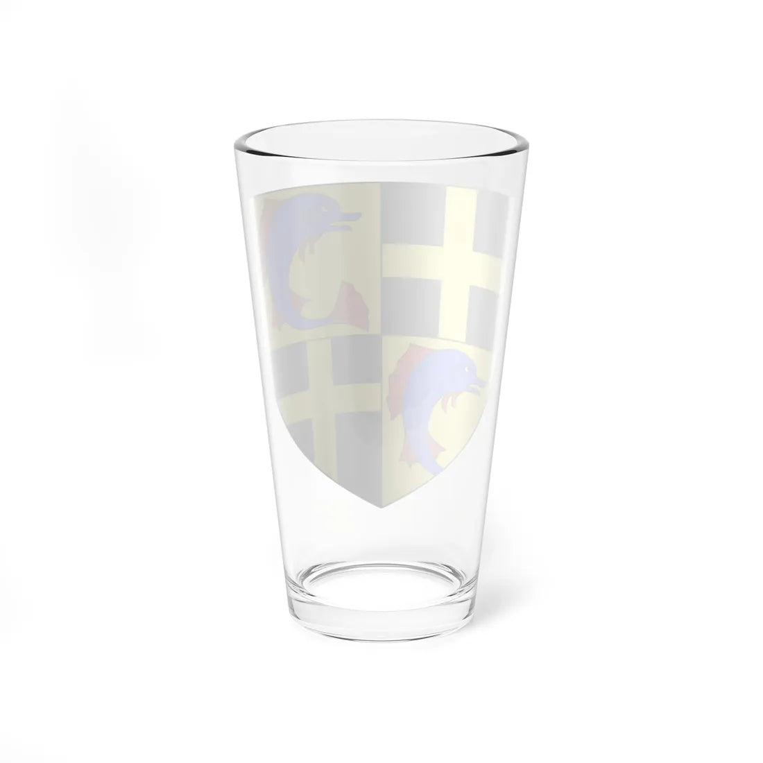 Blason famille fr Albon Restauration (France) (Coat of Arms) Pint Glass 16oz - Go Mug Yourself