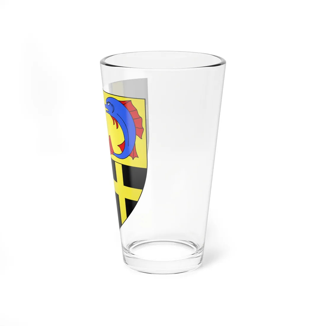 Blason famille fr Albon Restauration (France) (Coat of Arms) Pint Glass 16oz - Go Mug Yourself