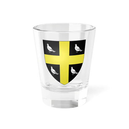 Blason famille fr ALLEGRET (France) (Coat of Arms) Shot Glass 1.5oz 1.5oz - Go Mug Yourself