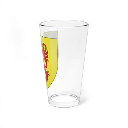 Blason famille fr Alleman de Montrigaud (France) (Coat of Arms) Pint Glass 16oz - Go Mug Yourself