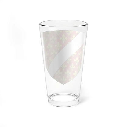 Blason famille fr Alleman (France) (Coat of Arms) Pint Glass 16oz - Go Mug Yourself