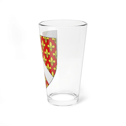 Blason famille fr Alleman (France) (Coat of Arms) Pint Glass 16oz - Go Mug Yourself