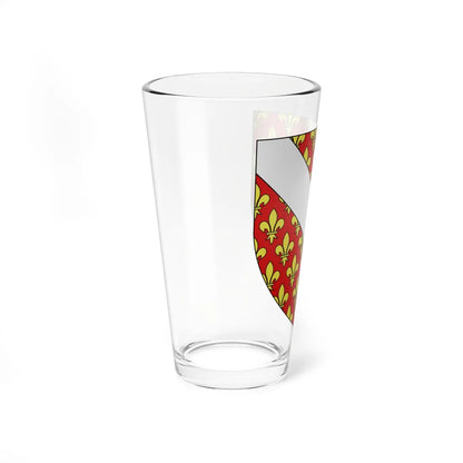 Blason famille fr Alleman (France) (Coat of Arms) Pint Glass 16oz - Go Mug Yourself