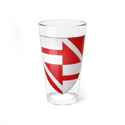 Blason famille fr Allory Nivernais (France) (Coat of Arms) Pint Glass 16oz 16oz - Go Mug Yourself