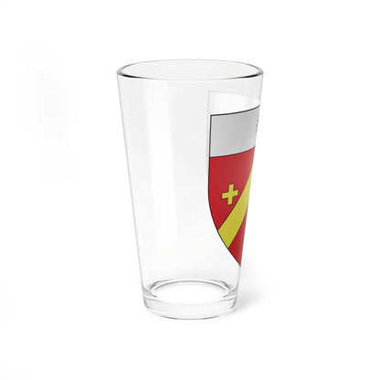 Blason famille fr ALRICS (France) (Coat of Arms) Pint Glass 16oz - Go Mug Yourself