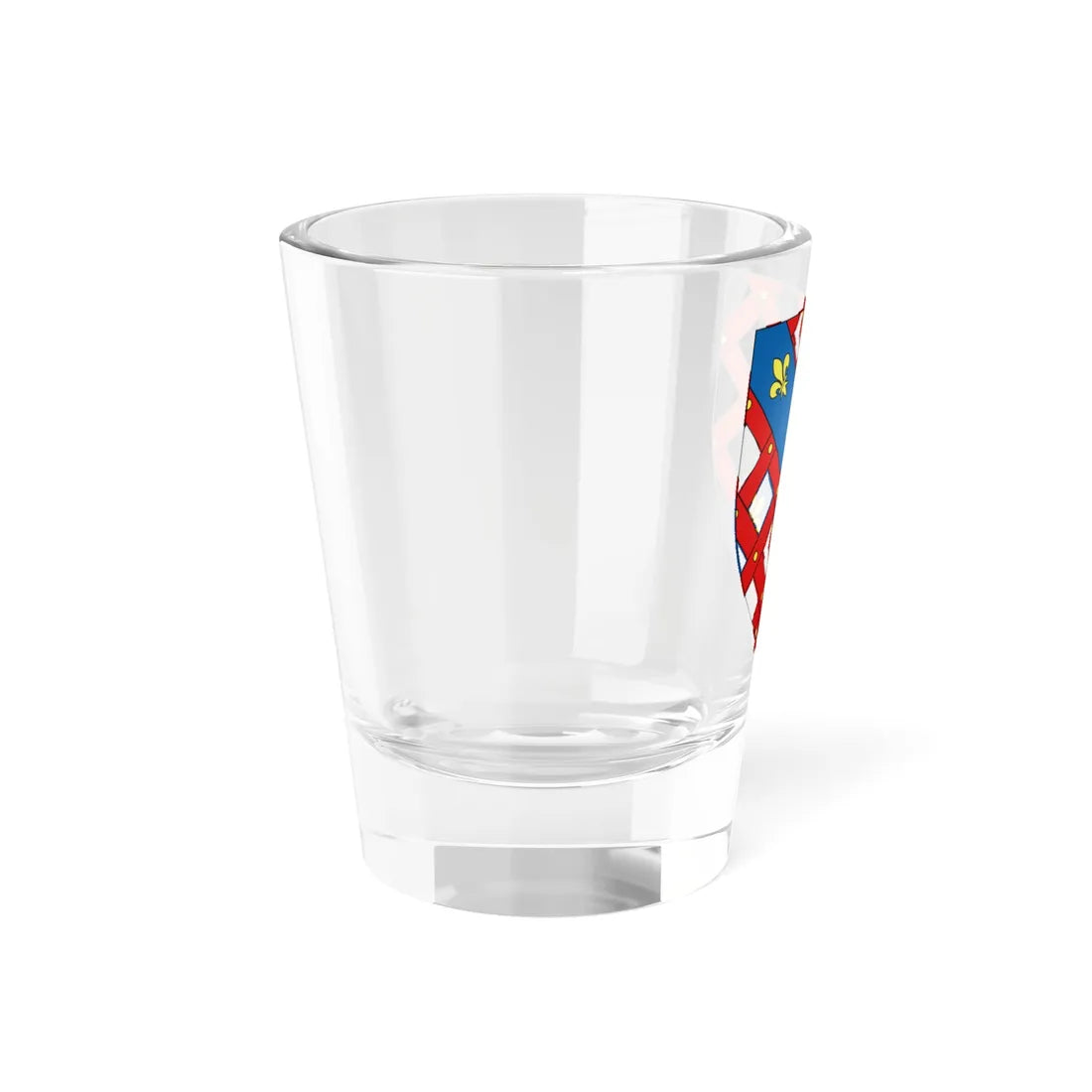 Blason famille fr AMBROIS (France) (Coat of Arms) Shot Glass 1.5oz - Go Mug Yourself
