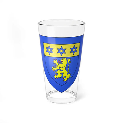 Blason famille fr Androl (France) (Coat of Arms) Pint Glass 16oz 16oz - Go Mug Yourself