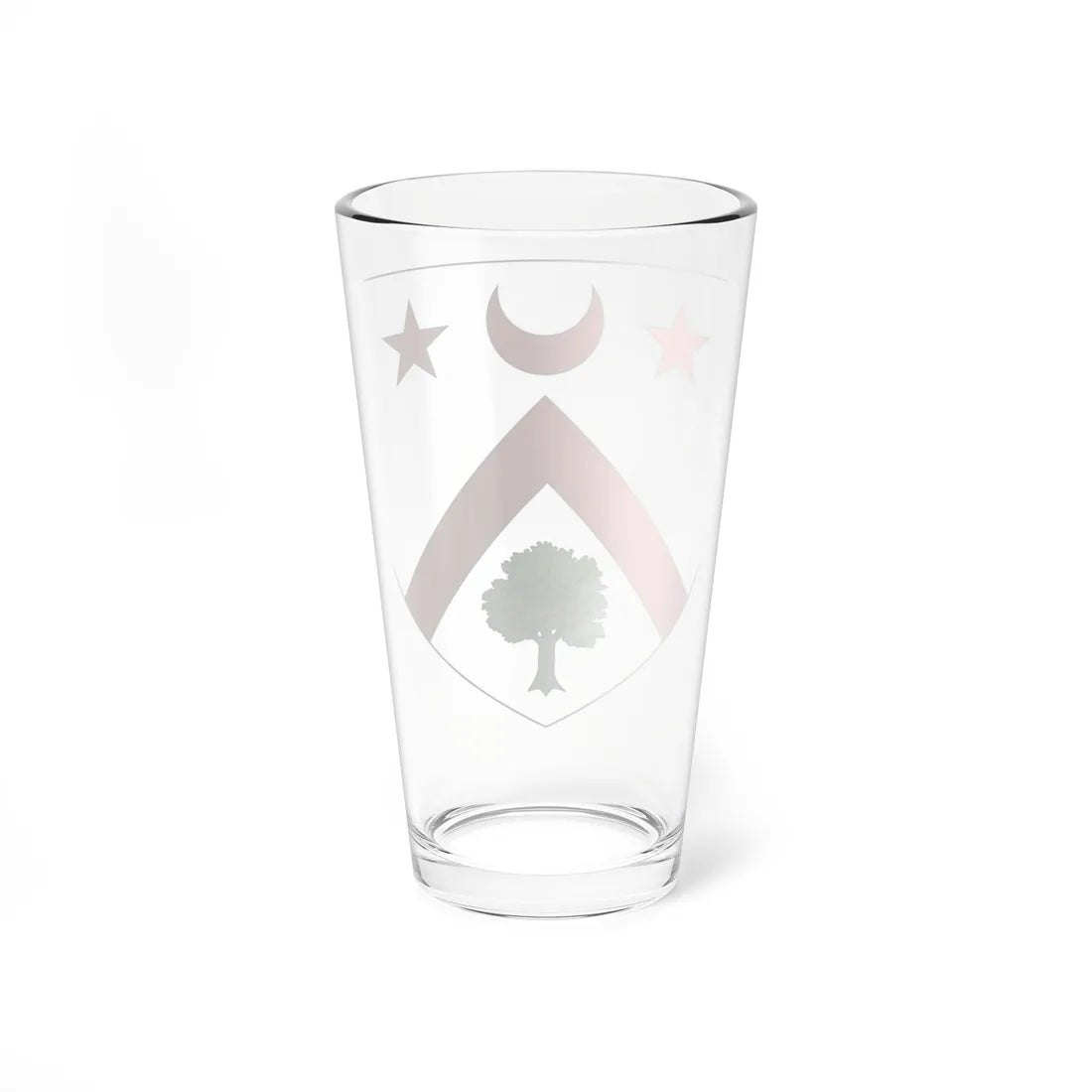 Blason famille fr Angevin (France) (Coat of Arms) Pint Glass 16oz - Go Mug Yourself