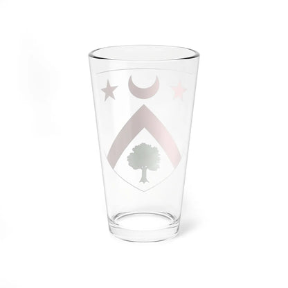 Blason famille fr Angevin (France) (Coat of Arms) Pint Glass 16oz - Go Mug Yourself