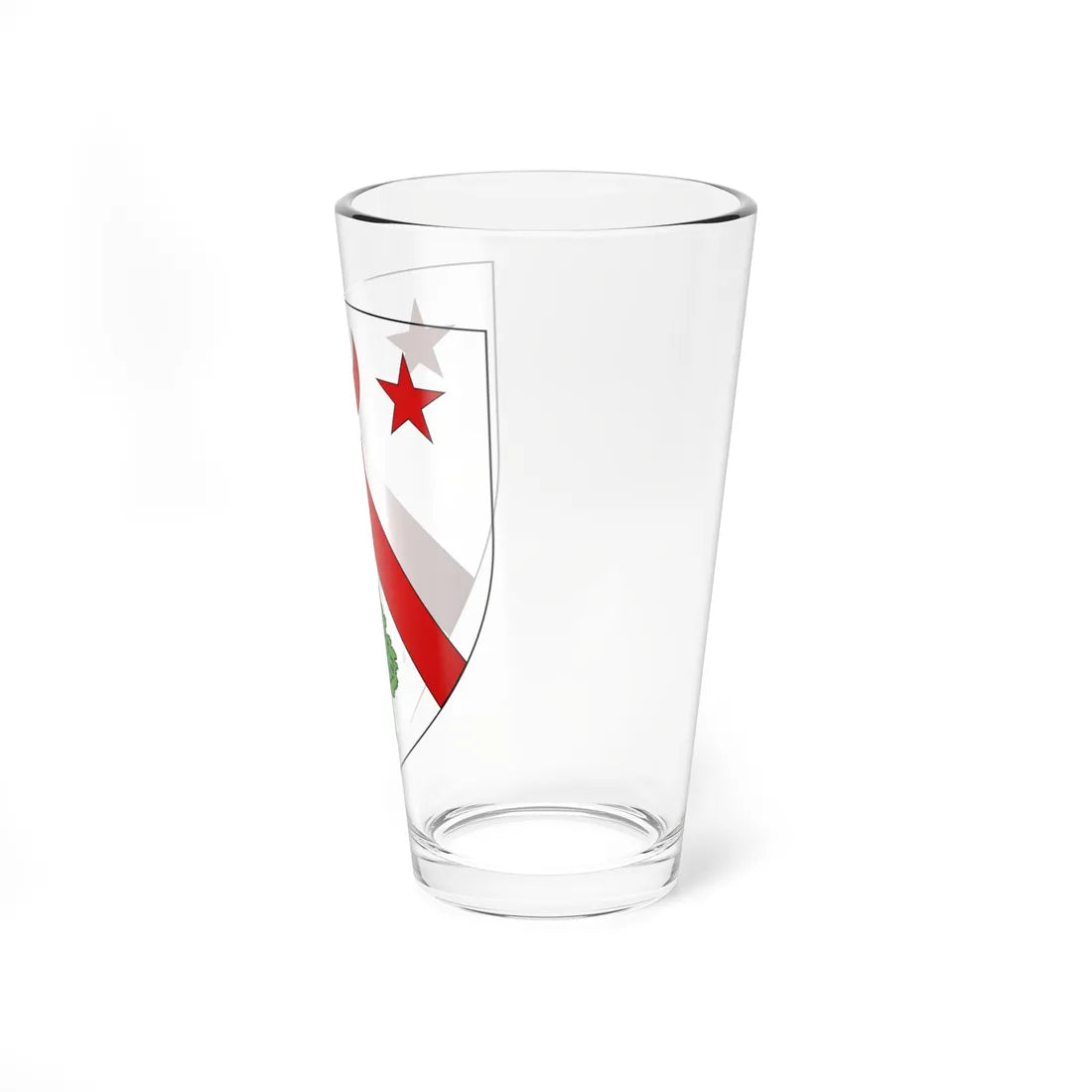 Blason famille fr Angevin (France) (Coat of Arms) Pint Glass 16oz - Go Mug Yourself