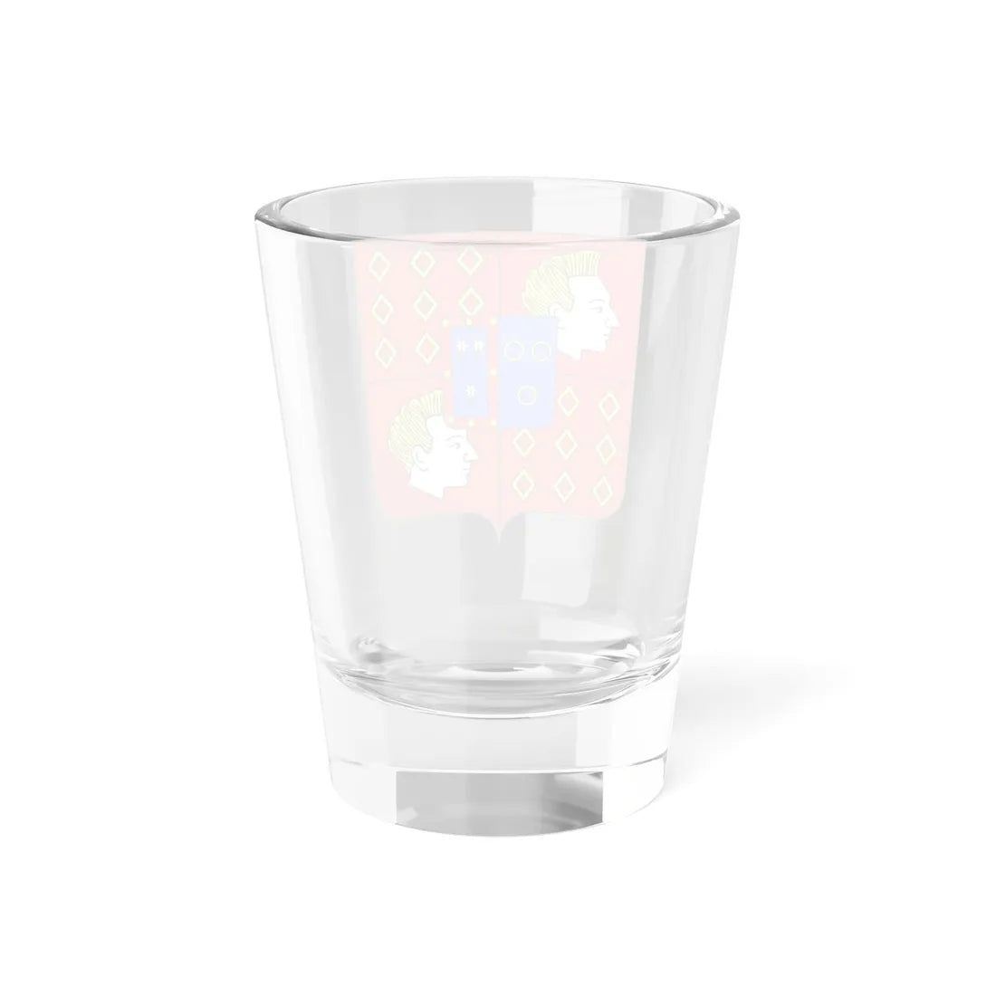 Blason famille fr Ango de la Motte-Ango de Flers 3 (France) (Coat of Arms) Shot Glass 1.5oz - Go Mug Yourself
