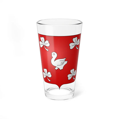 Blason famille fr Arbellot Limousin (France) (Coat of Arms) Pint Glass 16oz 16oz - Go Mug Yourself