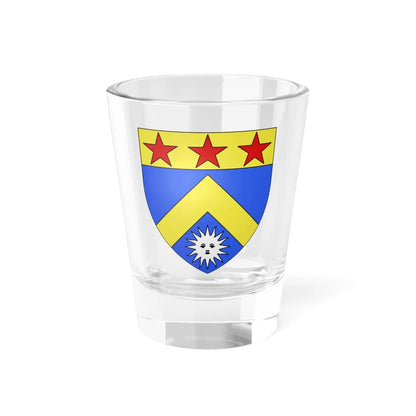 Blason famille fr Ardant Limousin - alias (France) (Coat of Arms) Shot Glass 1.5oz 1.5oz - Go Mug Yourself