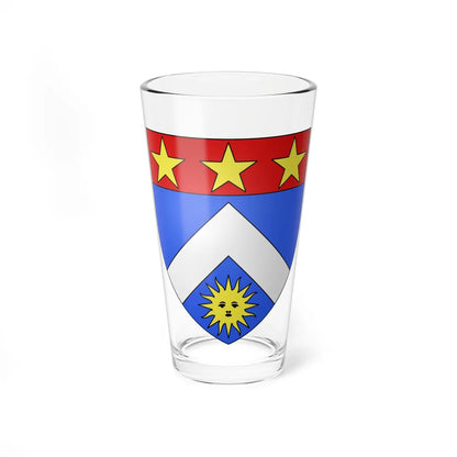 Blason famille fr Ardant Limousin (France) (Coat of Arms) Pint Glass 16oz 16oz - Go Mug Yourself